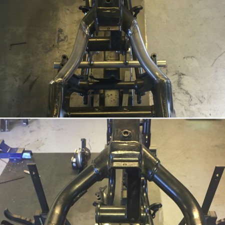 Även ramjobb utföres. Stelbenskonverteringar och hela ramar tillverkas.